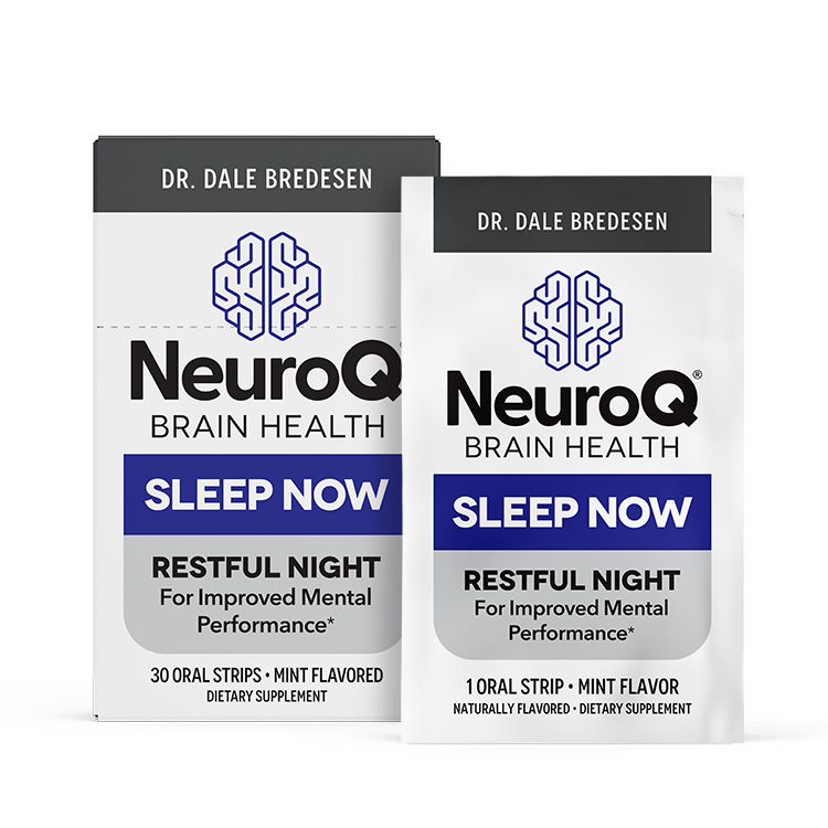 NeuroQ Sleep Now strips box front